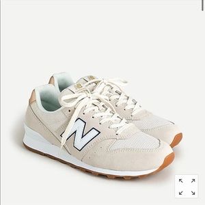 New Balance X J.Crew 996 Sneakers Seasalt/WhtGold